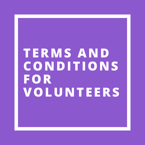 Terms and Conditions for Volunteers