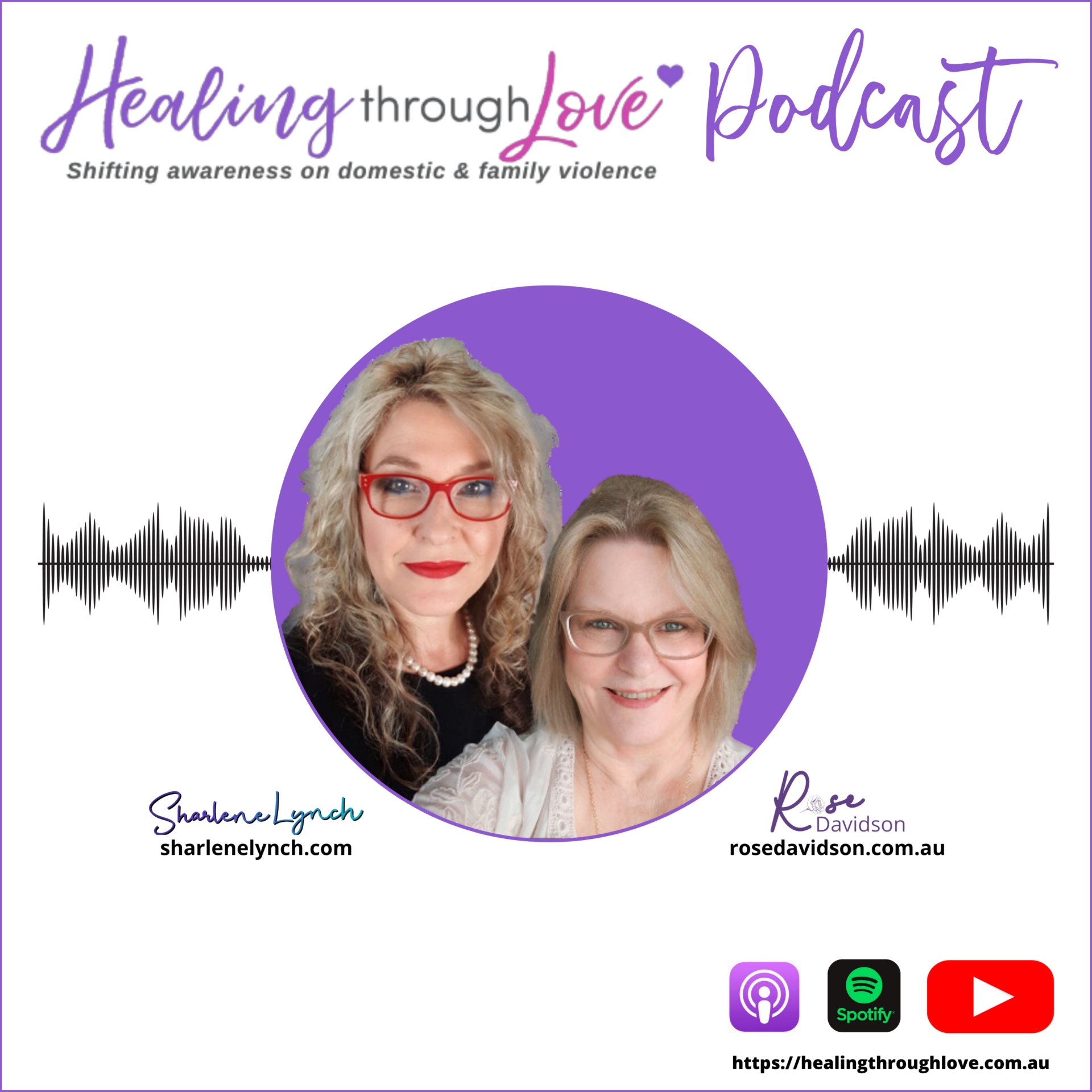 Healing Through Love Podcast Cover