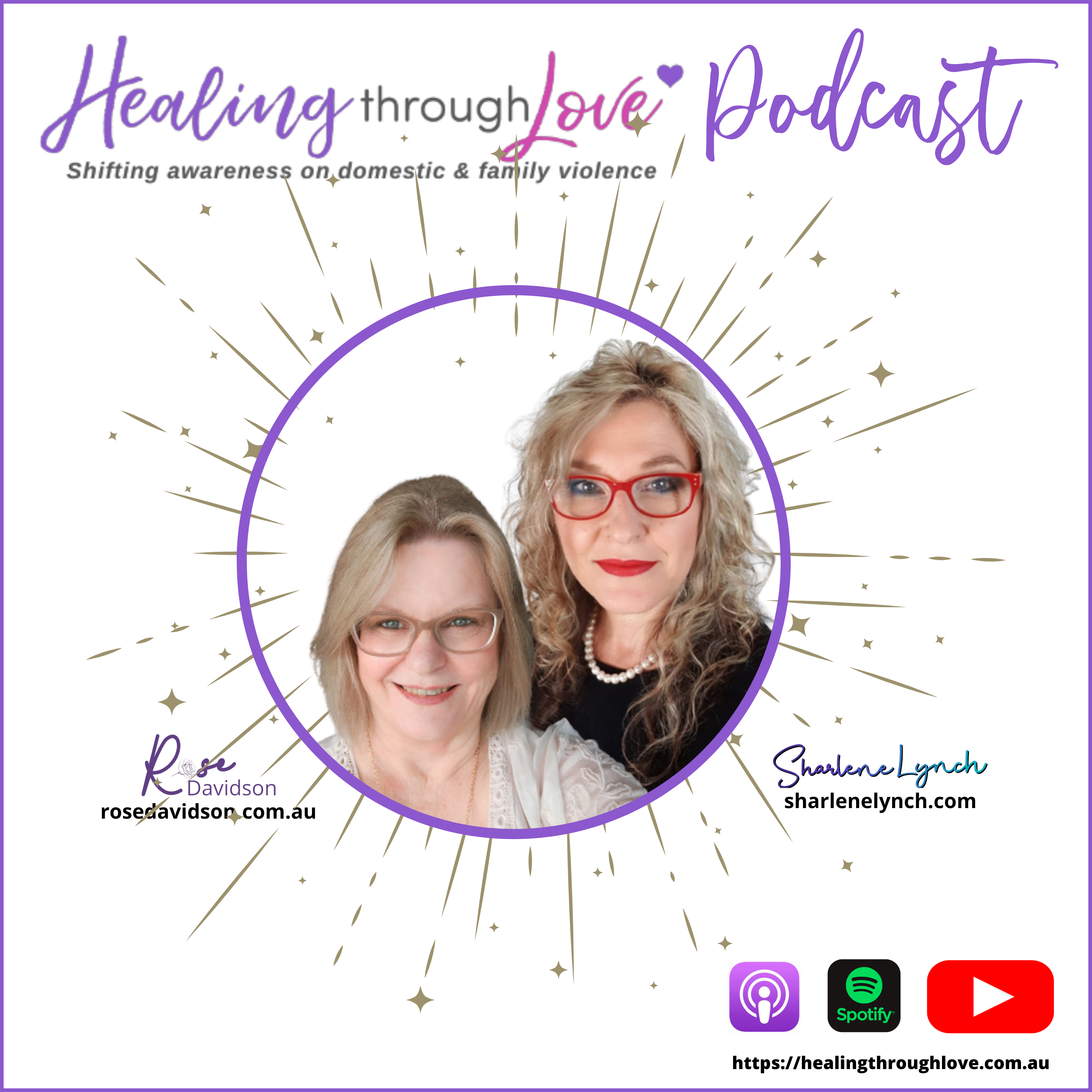 Healing Through Love Podcast Cover