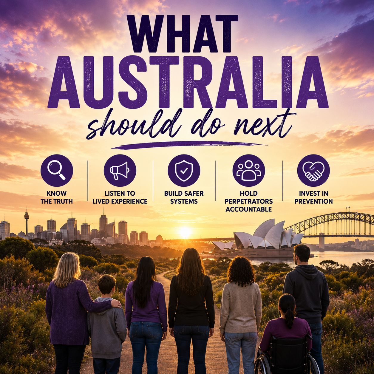 What Australia should do next